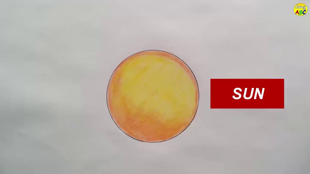 Realistic Sun Drawing | TikTok